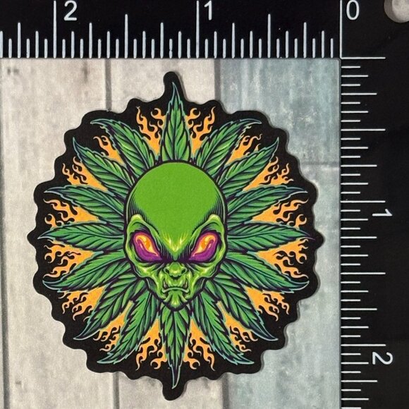 ๐10/$10๐ Psychedelic 420 Reusable Waterproof Vinyl Sticker Decal - Picture 1 of 1